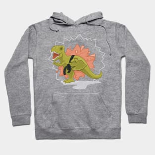 Side Kick T-Rex Hoodie